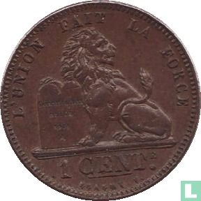 Belgique 1 centime 1873 - Image 2