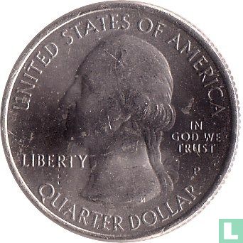 Verenigde Staten ¼ dollar 2011 (P) "Glacier" - Afbeelding 2
