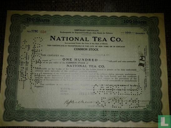 National Tea Co - Image 1