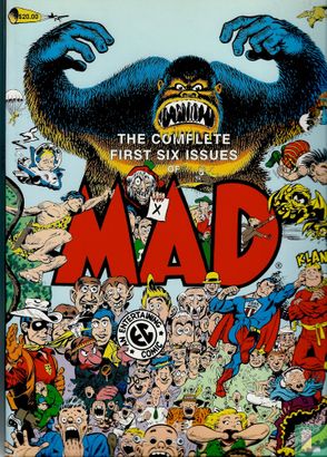 The complete first six issues of MAD - Afbeelding 1