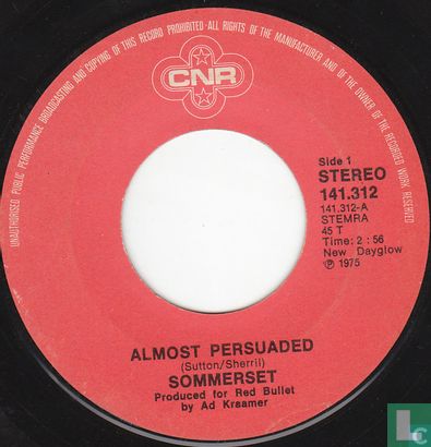 Almost Persuaded - Afbeelding 3