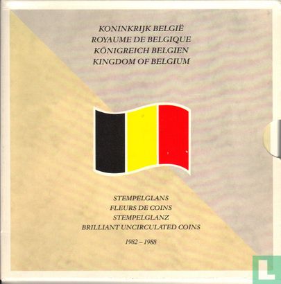 Belgien Kombination Set 1988 "Overbruggingsset 1982 - 1988" - Bild 1