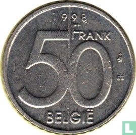 Belgique 50 francs 1998 (NLD) - Image 1