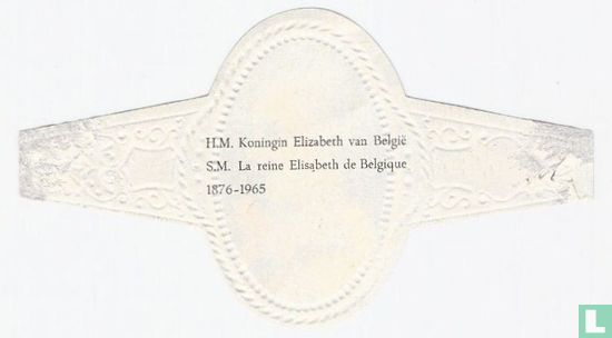 H.M. Koningin Elizabeth van België 1876-1965 - Image 2