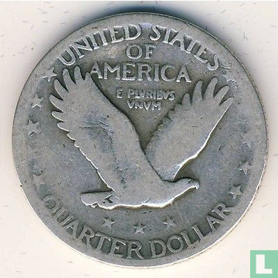 Vereinigte Staaten ¼ Dollar 1925 - Bild 2