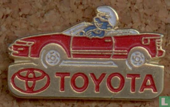 Toyota (Smurf in auto)