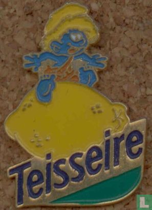Teisseire (Smurf on lemon) - Image 1
