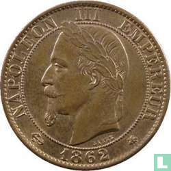 Frankrijk 5 centimes 1862 (A) - Afbeelding 1