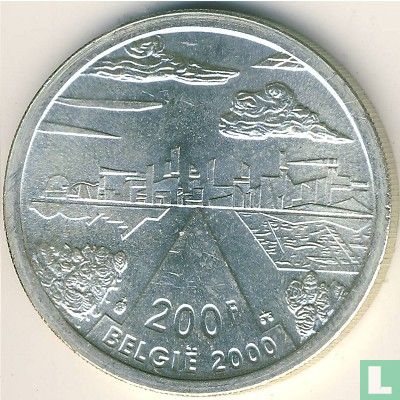België 200 francs 2000 "The city" - Afbeelding 1