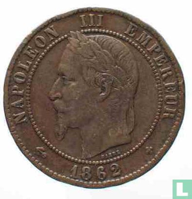 Frankreich 10 Centime 1862 (BB) - Bild 1