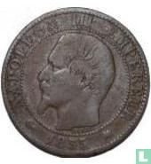 France 5 centimes 1855 (K - ancre) - Image 1