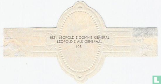 1831 - Leopold I als generaal - Afbeelding 2