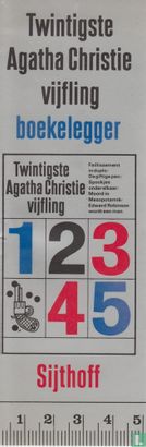 Twintigste Agatha Christie vijfling boekenlegger - Image 1