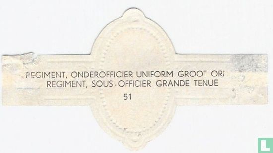 Regiment, onderofficier uniform groot ornaat - Afbeelding 2