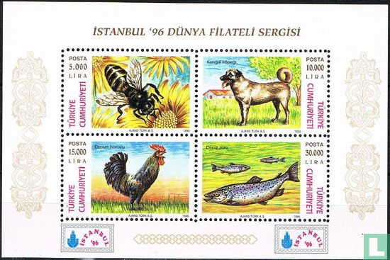 Postzegeltentoonstelling in Istanbul
