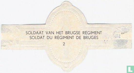 Soldaat van het Brugse Regiment - Image 2