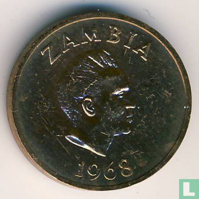 Zambia 1 ngwee 1968 - Afbeelding 1