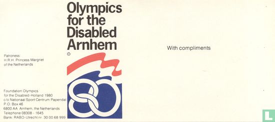 Olympics for the Disabled Arnhem