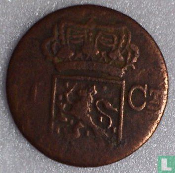 Indes néerlandaises 1 cent 1835 - Image 2