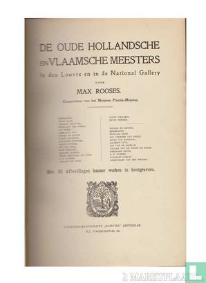 De Hollandsche en Vlaamsche Meesters in den Louvre en in de National Gallery - Image 3
