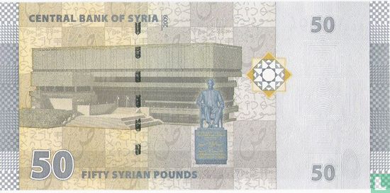 Syrië 50 Pounds 2009 - Afbeelding 2