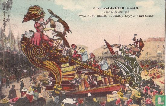 Carnaval de Nice XXXIX - Char de la Musique