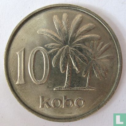 Nigeria 10 kobo 1988 - Image 2