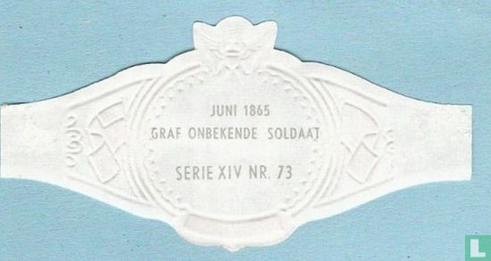 Juni 1865 Graf onbekende soldaat - Image 2