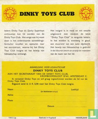Dinky Toys & Dinky Supertoys 1957 - Afbeelding 2
