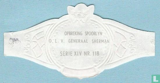 Opbreking spoorlyn O.L.V. Generaal Sherman - Image 2