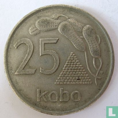 Nigéria 25 kobo 1975 - Image 2