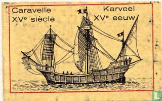 Caravelle XVe siècle Karveel XVe eeuw - Image 1