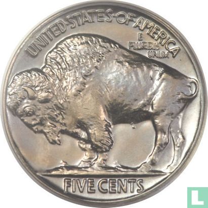 United States 5 cents 1936 (PROOF - brilliant) - Image 2