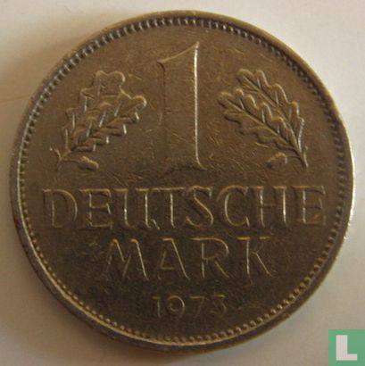Allemagne 1 mark 1973 (G) - Image 1