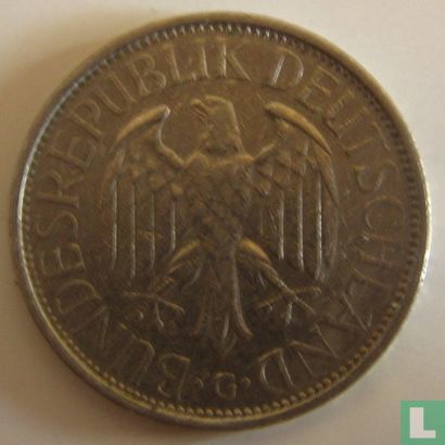 Allemagne 1 mark 1973 (G) - Image 2
