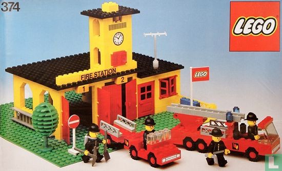 Lego 374-1 Fire Station
