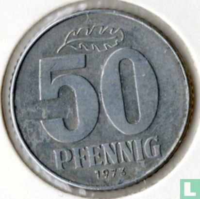 GDR 50 pfennig 1973 - Image 1