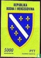 Wappen von Bosnien