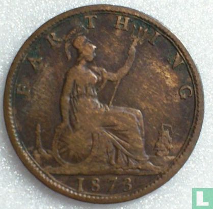 Verenigd Koninkrijk 1 farthing 1873 - Afbeelding 1