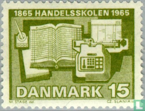 Centenary of the first mercantile college in Denmark