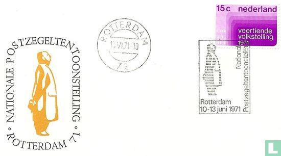 Nationale postzegeltentoonstelling Rotterdam