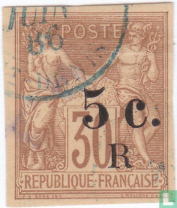 Peace and Trace, overprinted