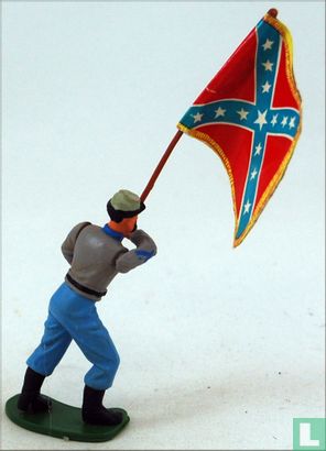 Confederate soldier with standard - Image 2