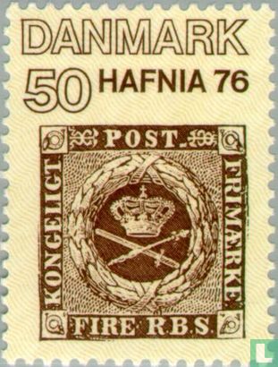 Postzegeltentoonstelling 'Hafnia '76"