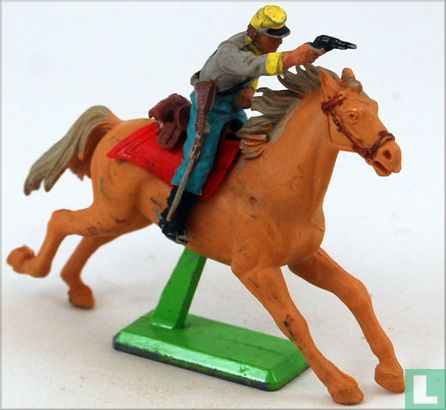 Confederate soldier on horseback - Image 1