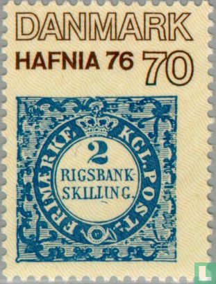 Stamp exhibition ' Hafnia ' 76 "