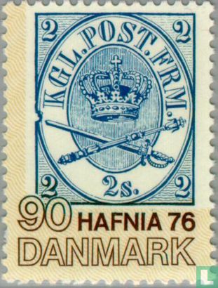 Stamp-Ausstellung "Hafnia' 76"