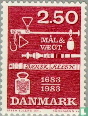 300 Jahre dänische Eichverordnung