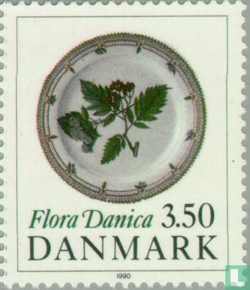 Terre cuite « Flora Danica »