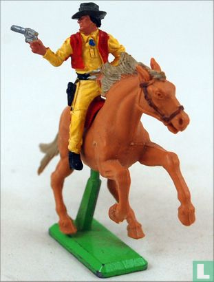 Cowboy on horse  - Image 1